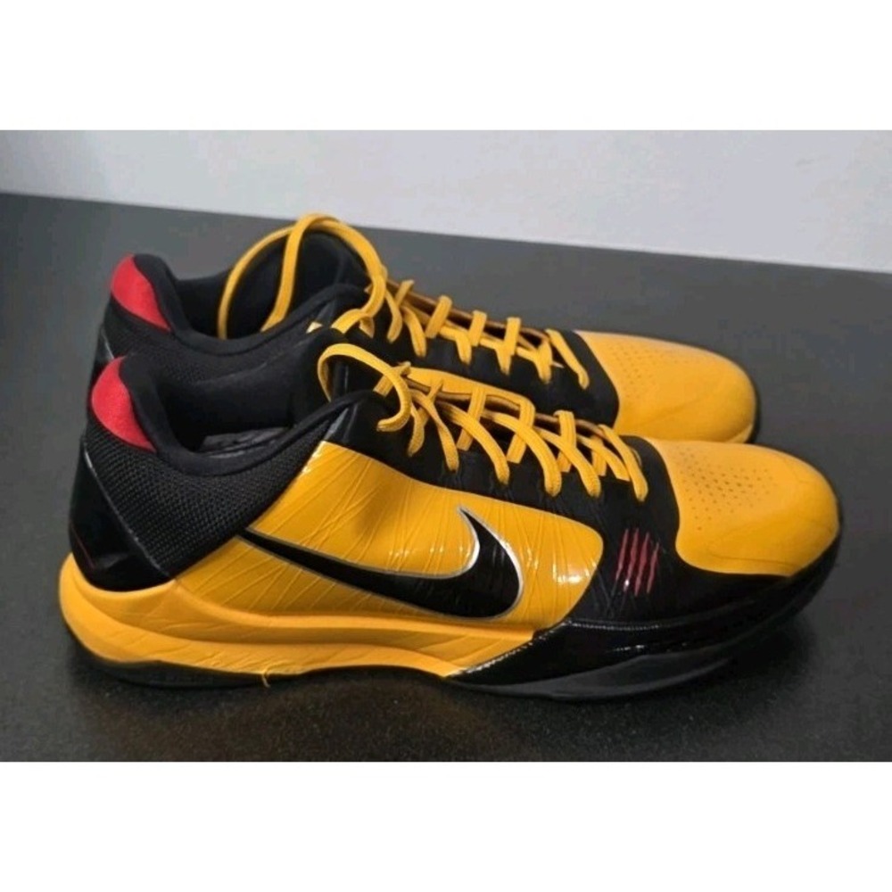 Nike Zoom Kobe 5 Protro 'Bruce Lee' Men's Size 14 Sneakers CD4991-700 EUC